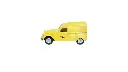 voitures-miniatures-minialuxe-Citroën-2CV-Camionnette-la-poste-jaune-3.webp