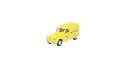 voitures-miniatures-minialuxe-Citroën-2CV-Camionnette-la-poste-jaune-1.webp
