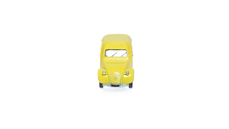 voitures-miniatures-minialuxe-Citroën-2CV-Camionnette-la-poste-jaune-5.webp