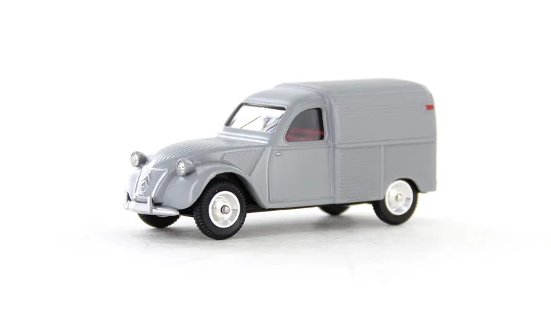 voitures-miniatures-minialuxe-Citroën-2CV-Camionnette-1-porte-gris-1.webp