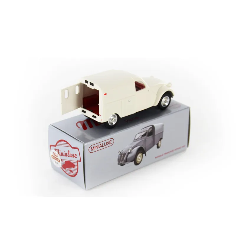 voitures-miniatures-minialuxe-Citroën-2CV-Camionnette-1-porte-blanc-8.webp