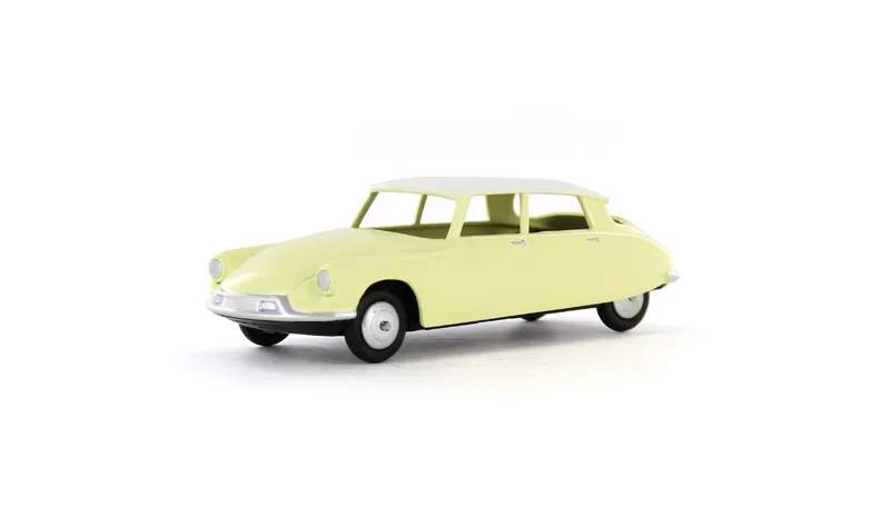 voitures-miniatures-minialuxe-Citroën-DS-19-jaune-1.webp