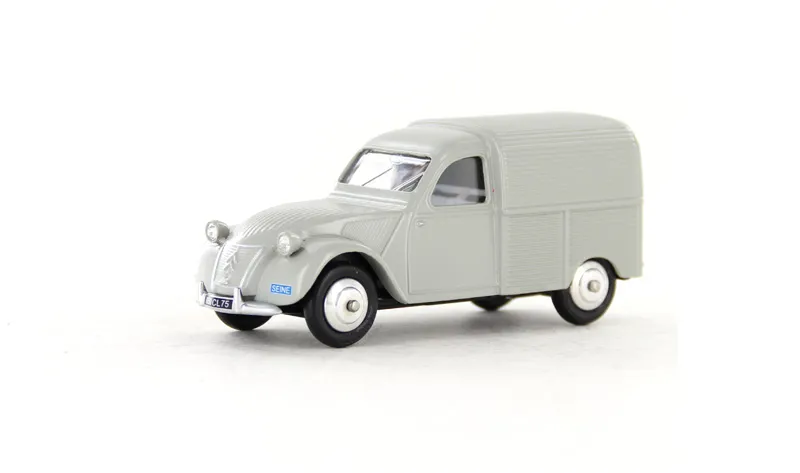 voitures-miniatures-minialuxe-Citroën-2-CV-Fourgonnette-Luciano-gris-luciano-1.webp