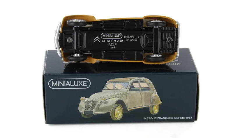 voitures-miniatures-minialuxe-Citroën-2-CV-marron-3.webp