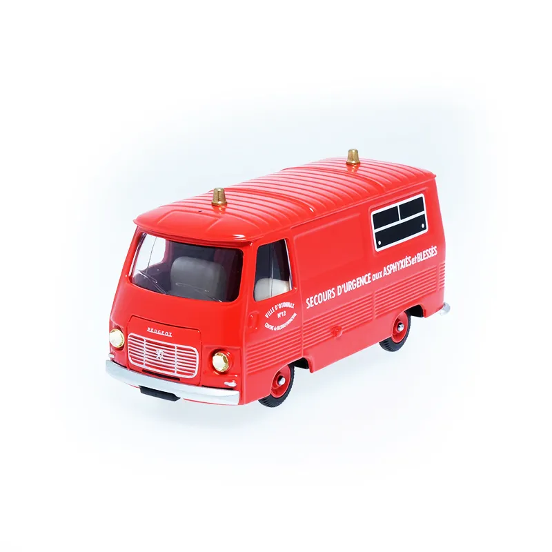 voitures-miniatures-minialuxe-Peugeot-J7-pompier-rouge-1.webp