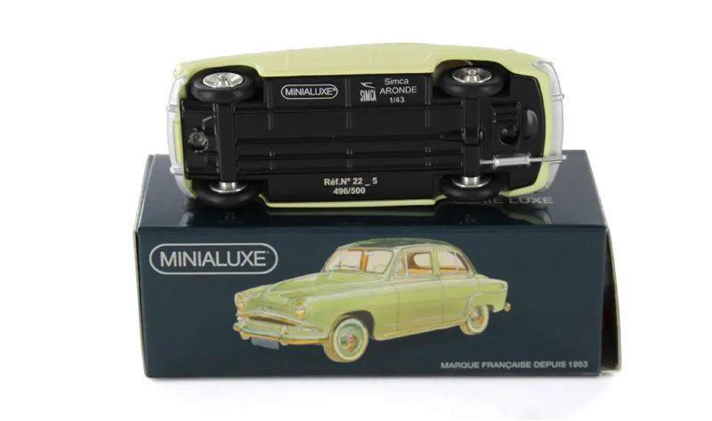 voitures-miniatures-minialuxe-Simca-Aronde-jaune-3.webp