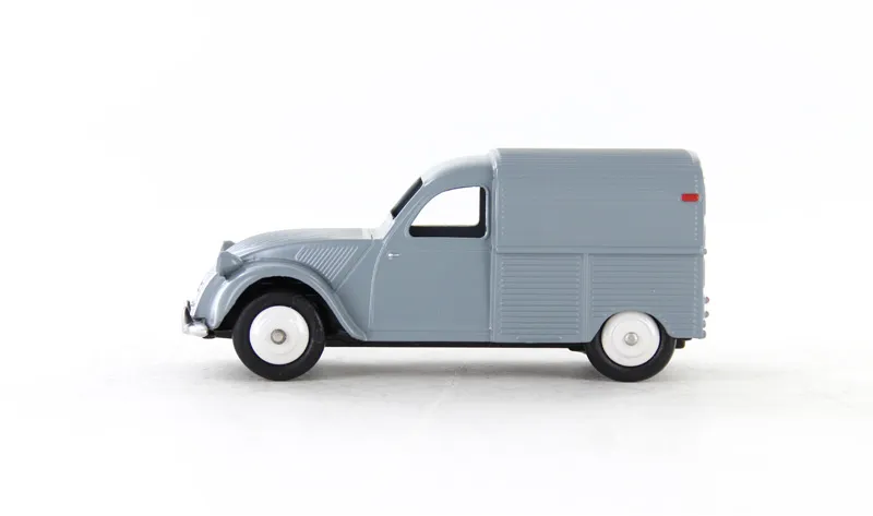 voitures-miniatures-minialuxe-Citroën-2CV-Camionnette-2-portes-gris-7.webp