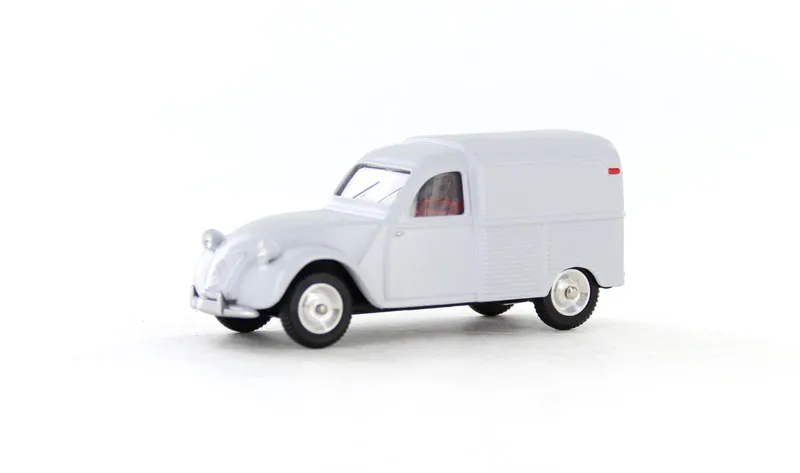 voitures-miniatures-minialuxe-Citroën-2CV-Camionnette-2-portes-gris-1.webp