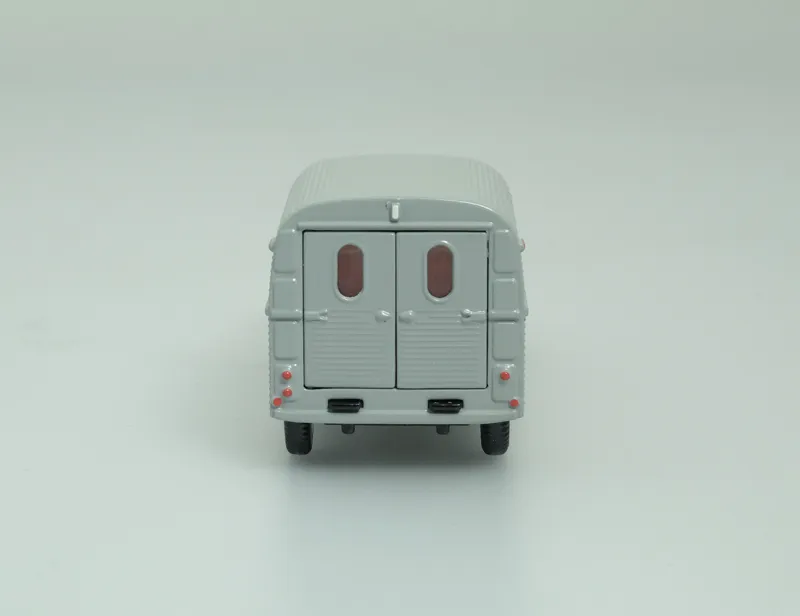 voitures-miniatures-minialuxe-Citroën-2CV-Camionnette-2-portes-gris-5.webp