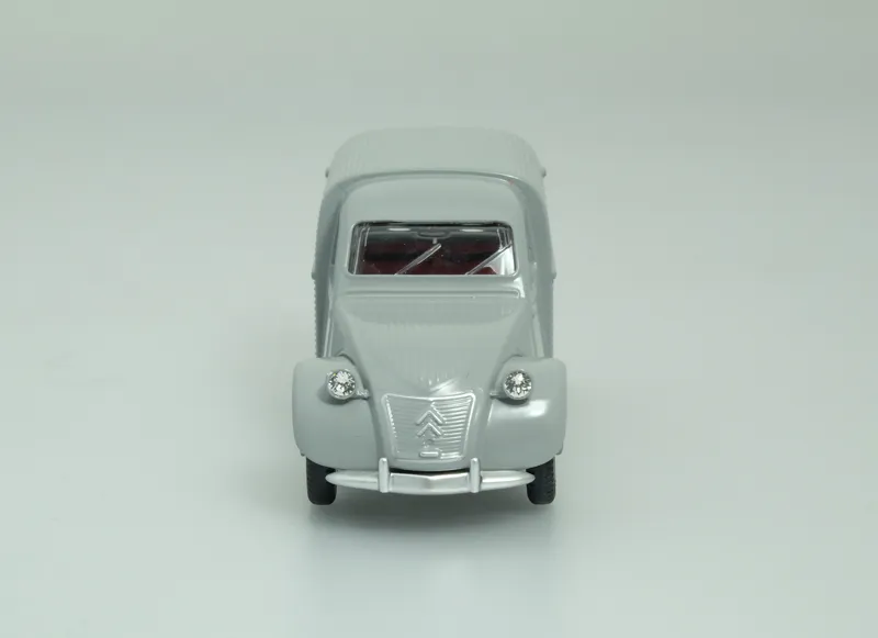 voitures-miniatures-minialuxe-Citroën-2CV-Camionnette-2-portes-gris-4.webp
