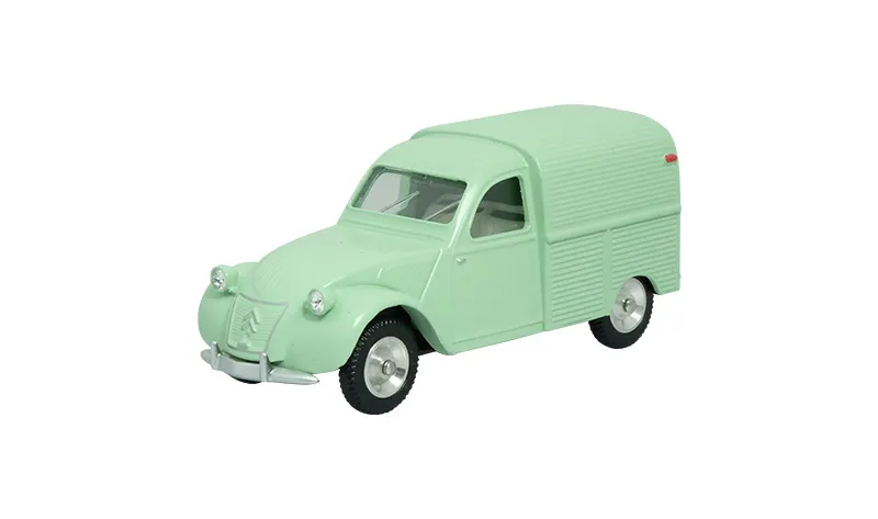 voitures-miniatures-minialuxe-Citroën-2CV-Camionnette-1-porte-vert-1.webp