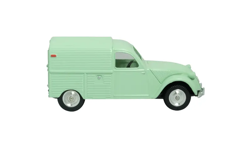 voitures-miniatures-minialuxe-Citroën-2CV-Camionnette-1-porte-vert-6.webp