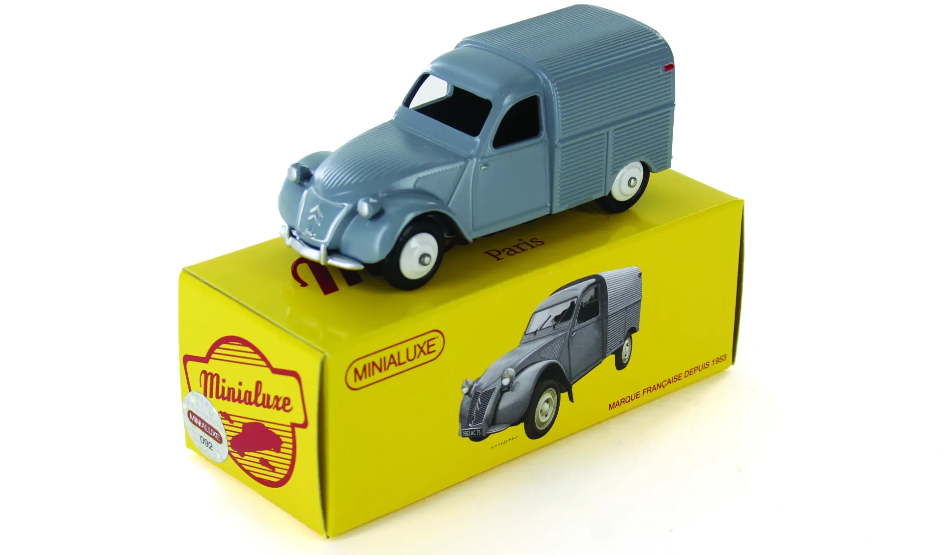 [35_1] 1:43 CITROEN 2CV AZAM GRIS FONCE