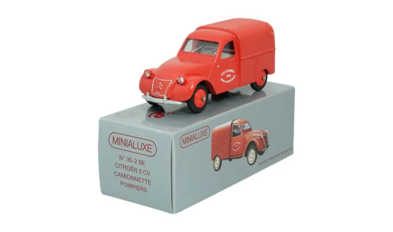 [35_2 SE] 1:43 CITROEN 2CV AZAM POMPIERS