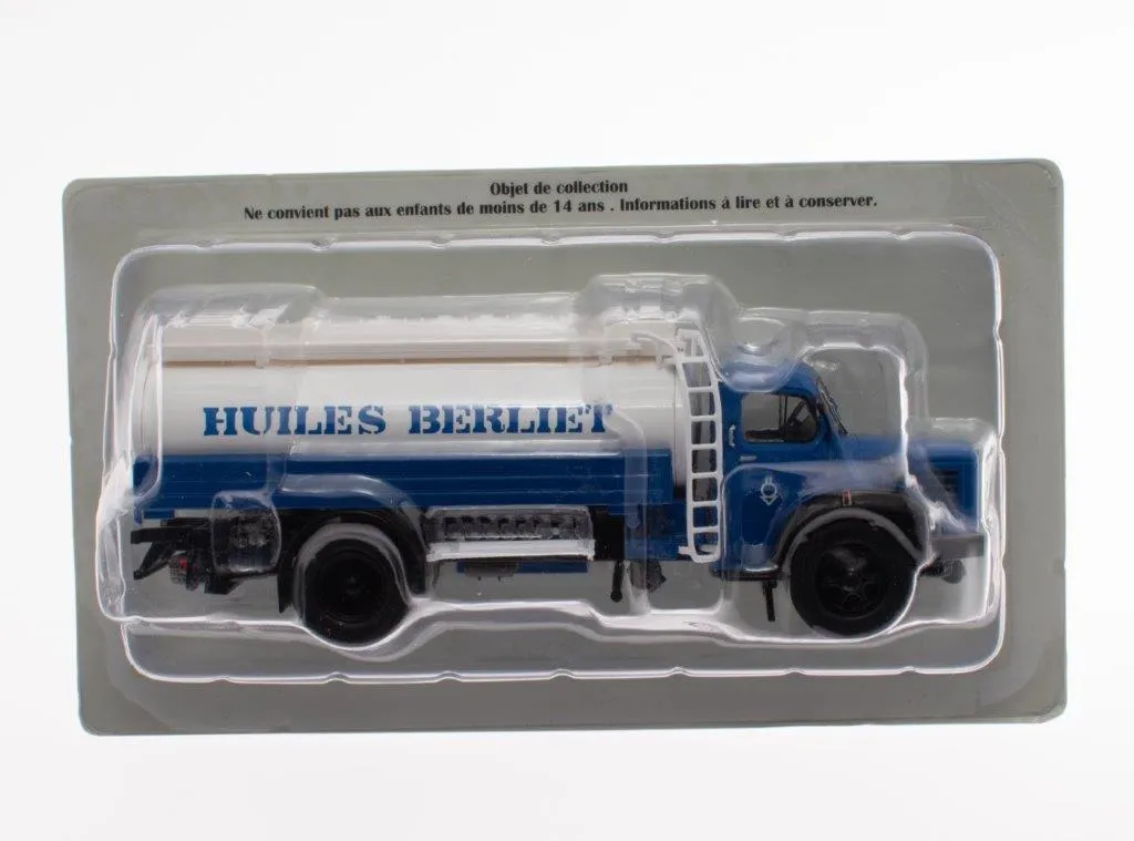 [ACBER039A] 1:43 BERLIET GLR8 M2 CITERNE HUILES BERLIET 1960