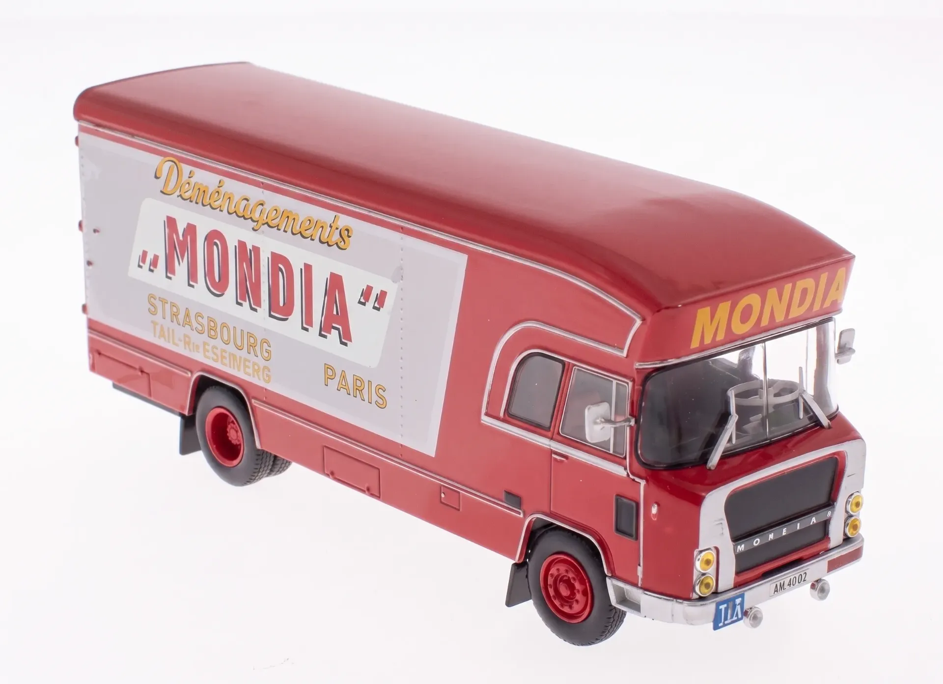 [ACBER040A] 1:43 BERLIET GBK6 TRANSPORTS "MONDIA" CARROSSERIE PELPEL