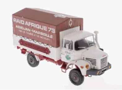 [ACBER048A] 1:43 BERLIET L64 CAISSE BACHEE RAID AFRIQUE 1963