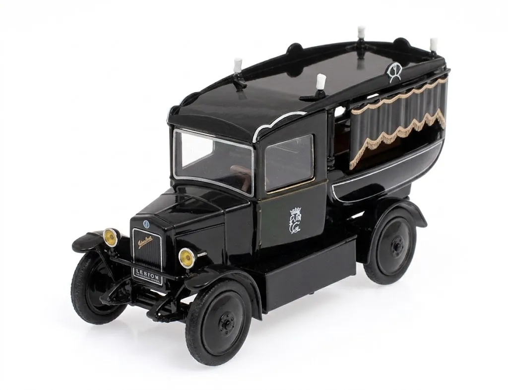 [ACBER058A] 1:43 BERLIET VTB FOURGON MORTUAIRE ELECTRIQUE 1924