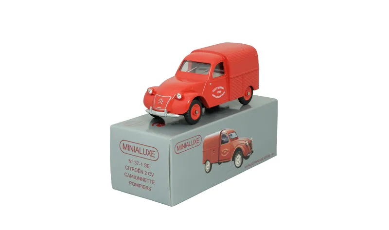 [37_1 SE] 1:43 CITROEN 2CV AZAM POMPIERS