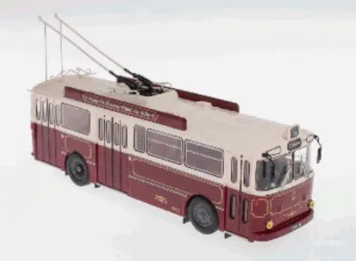[ACBER060A] 1:43 BERLIET VETRA VBH 85 TROLLEYBUS