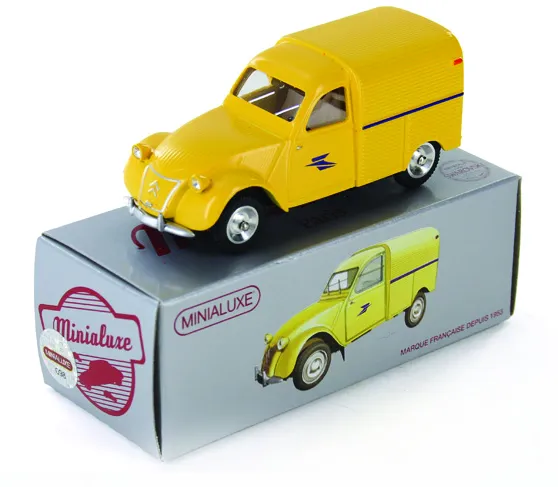 [37_2 SE] 1:43 CITROEN 2CV AZAM LA POSTE
