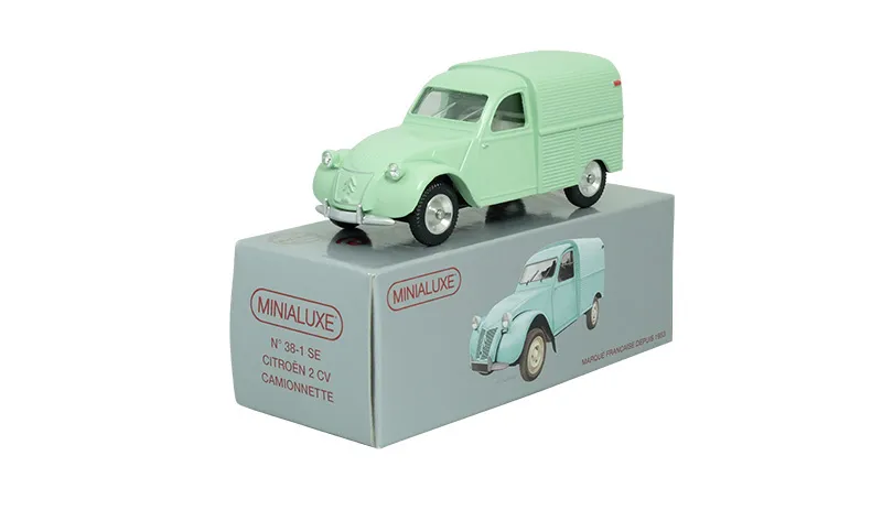 [38_1 SE] 1:43 CITROEN 2CV AZAM VERT EAU