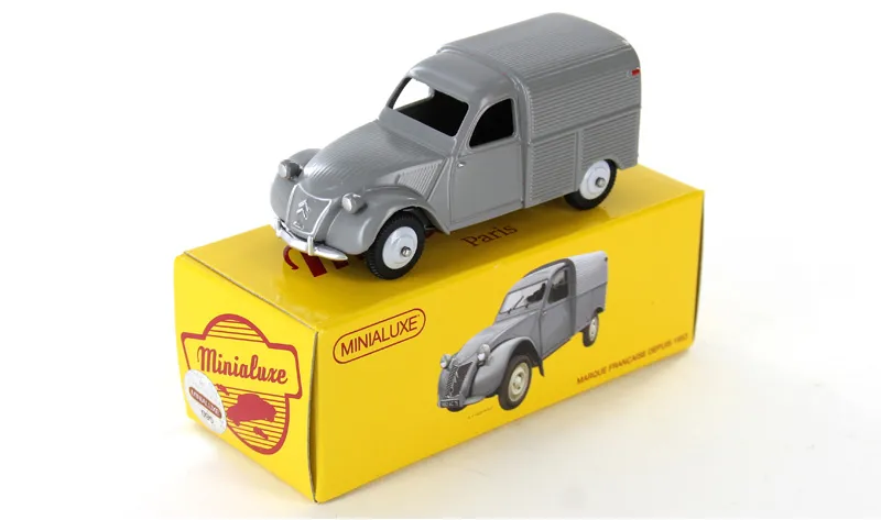 [38_2] 1:43 CITROEN 2CV AZAM GRIS CLAIR