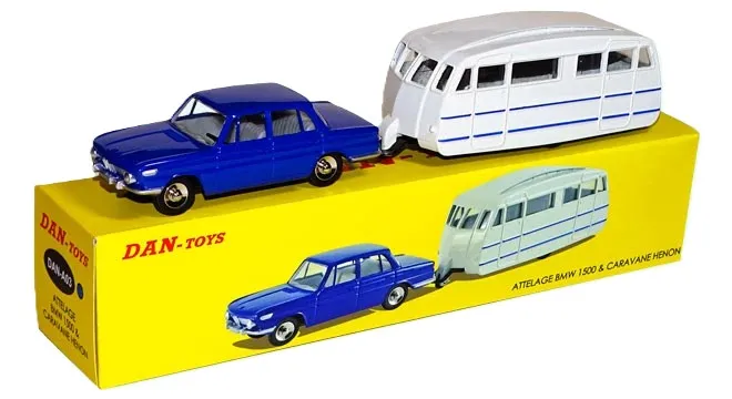 1:43 BMW 1500 & CARAVANE HENON