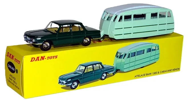 1:43 BMW 1500 & CARAVANE HENON