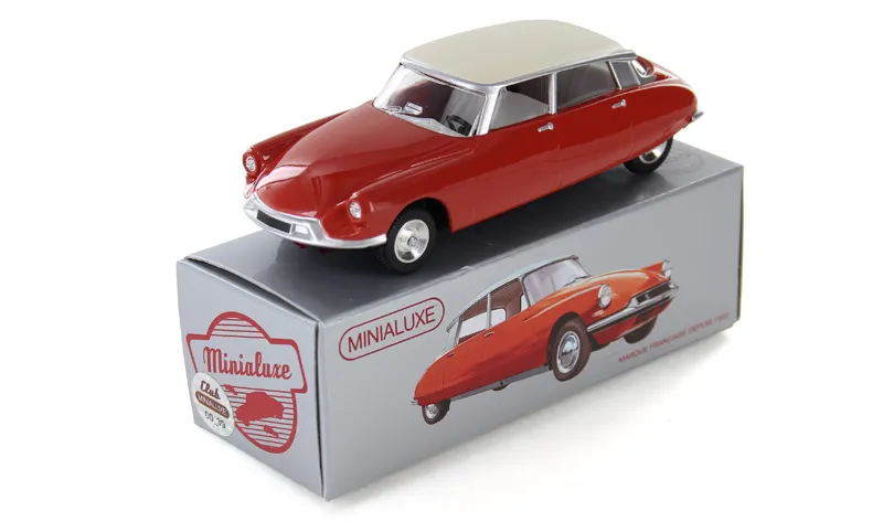 [4_7SE] 1:43 CITROËN DS 19 ROUGE
