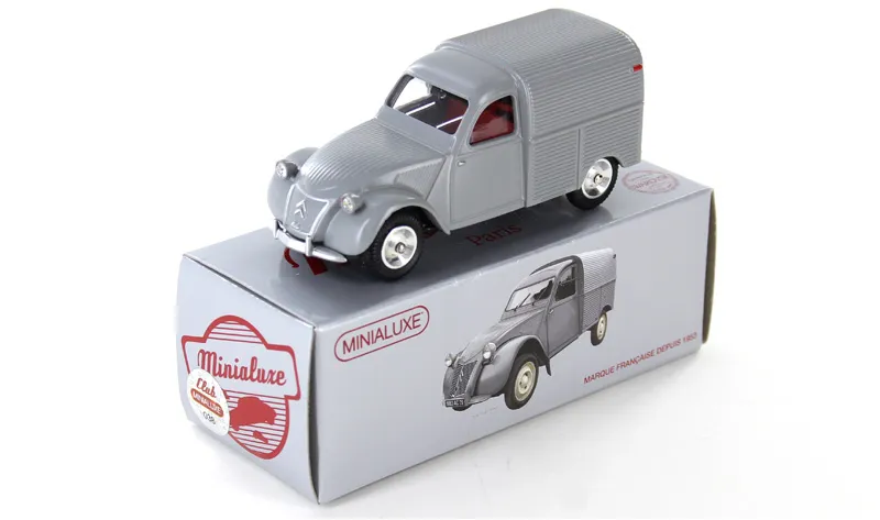 [41_2 SE] 1:43 CITROEN 2CV AZAM GRIS FONCE