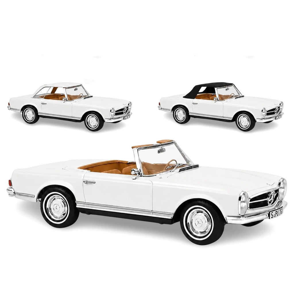 [123800] 1:12 MERCEDES-BENZ 230 SL 1963 BLANC