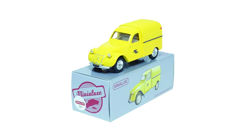 [41_6 SE] 1:43 CITROEN 2CV AZAM LA POSTE