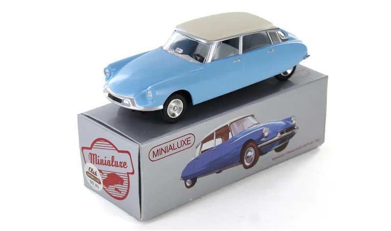 [4_8SE] 1:43 CITROËN DS 19 BLEU CLAIR