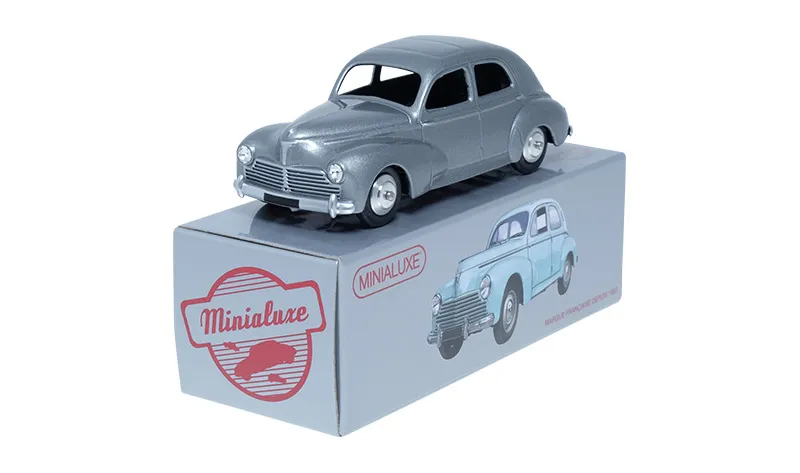 [44_4 SE] 1:43 PEUGEOT 203 GRIS FONCE