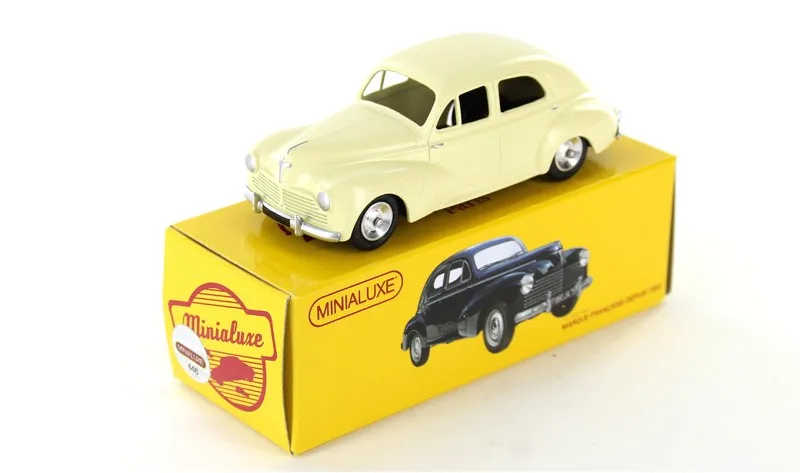 [45_1] 1:43 PEUGEOT 203 JAUNE CLAIR