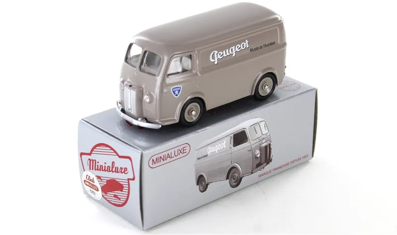 [48_3 SE] 1:43 PEUGEOT D4 A PUBLICITAIRE PEUGEOT