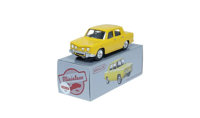 [50_3 SE] 1:43 RENAULT R8 S JAUNE