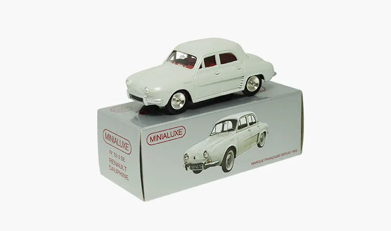 [52_2 SE] 1:43 RENAULT DAUPHINE GRIS CLAIR