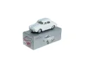 1:43 RENAULT DAUPHINE BLANC  BANDES BLEUES