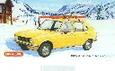 DIORAMA PEUGEOT 104 SKI