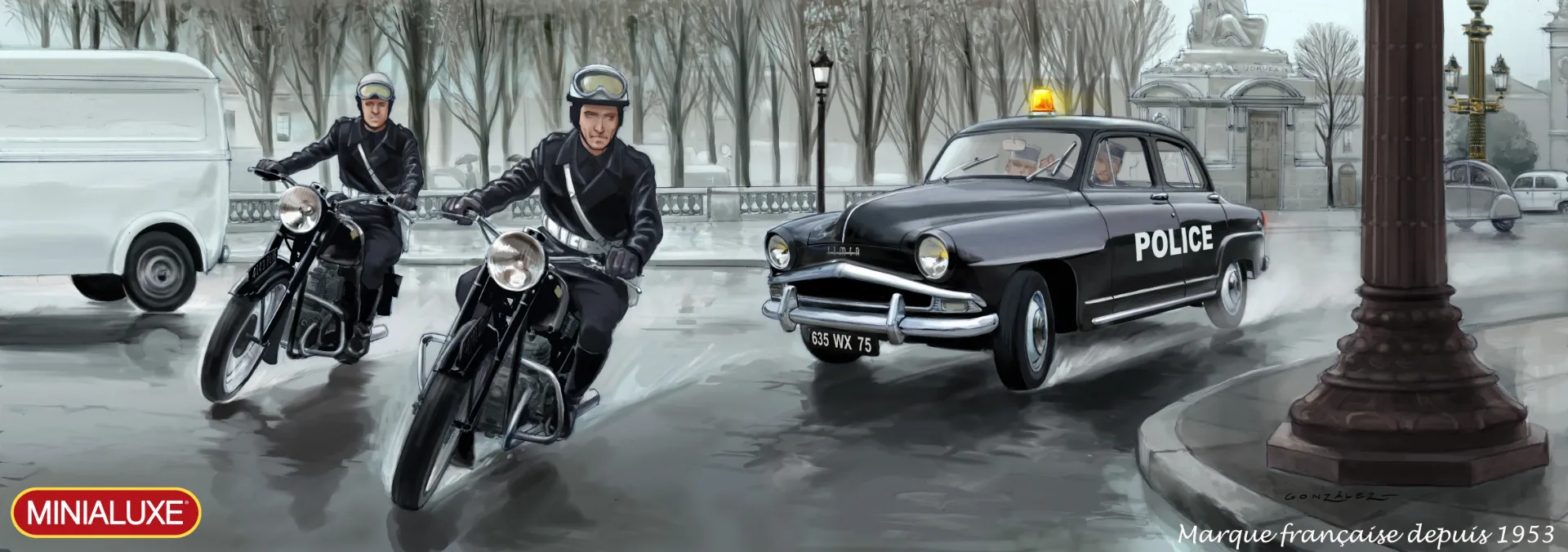 Diorama Aronde Police