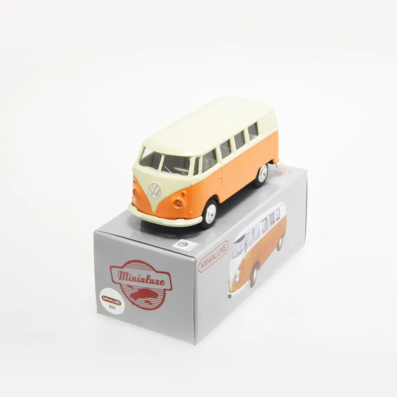 [K100_1 SE] 1:43 VOLKSWAGEN COMBI BUS ORANGE