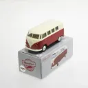 1:43 VOLKSWAGEN COMBI BUS ROUGE