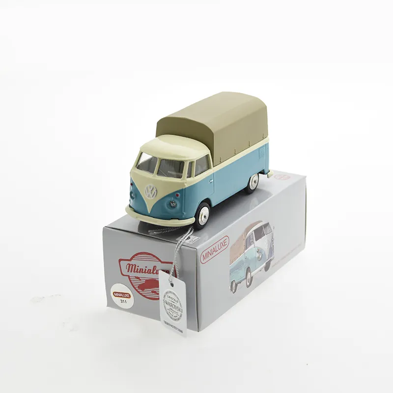 [K102_3 SE] 1:43 VOLKSWAGEN COMBI PICK-UP VERT EAU