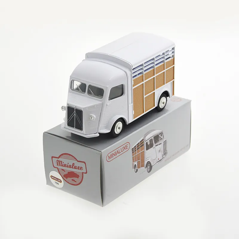 [K115_2 SE] 1:43 CITROEN TYPE H BÉTAILLÈRE BLANC