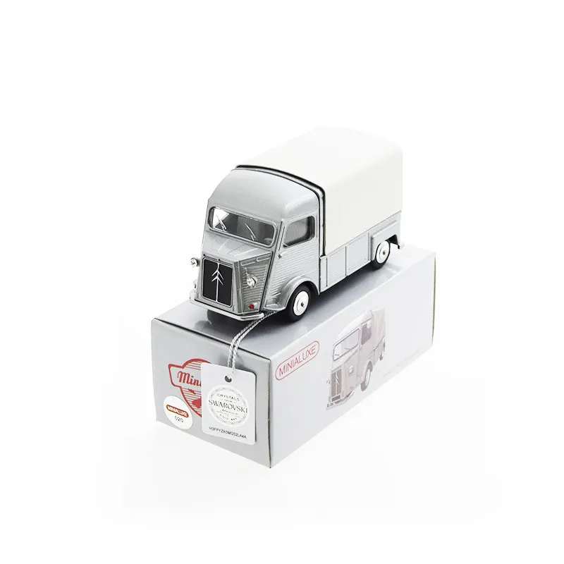 [K116_1 SE] 1:43 CITROEN TYPE H PICK-UP BACHE BLANC