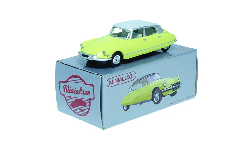 [MB100_3 SE] 1:66 CITROEN DS 19 JAUNE