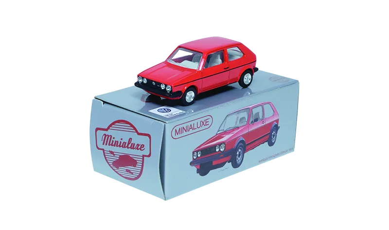 [MB102_2 SE] 1:66 VOLKSWAGEN GOLF ROUGE