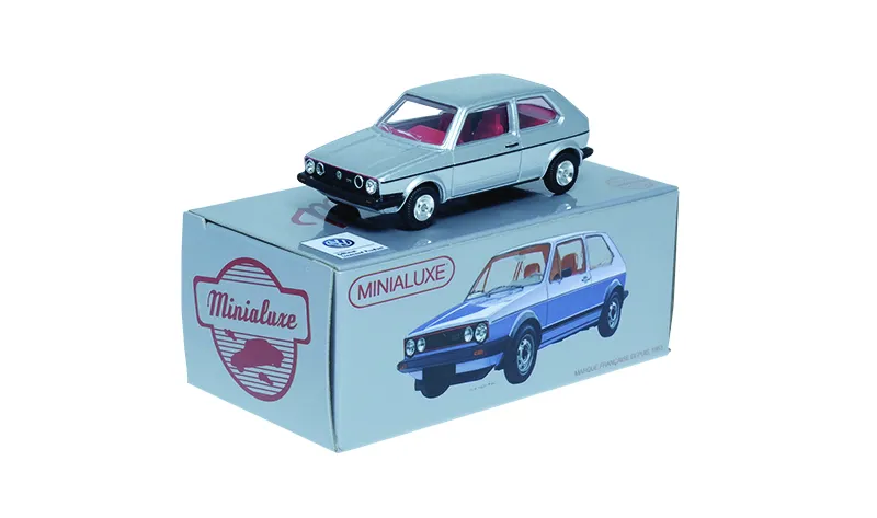 [MB102_4 SE] 1:66 VOLKSWAGEN GOLF GRIS